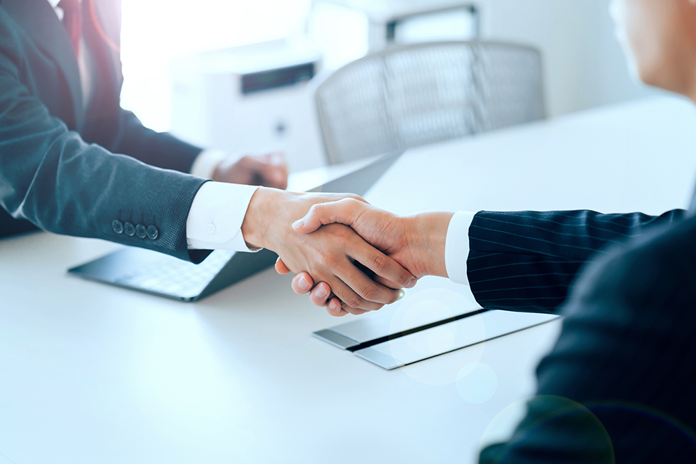 熱意をもって今一歩の努力を重ねる企業。